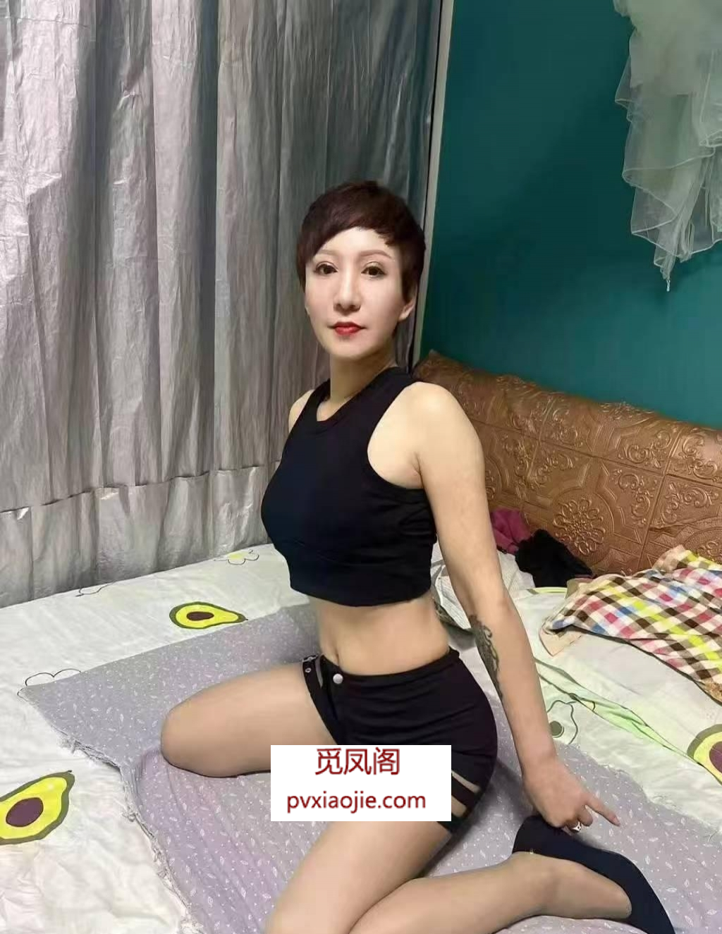 市北短发小姐姐